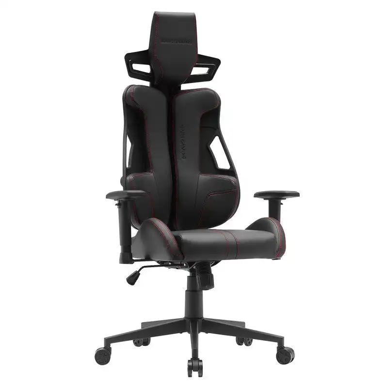 Mars Gaming MGC-ELITE Silla Gaming Ergonómica Respaldo Adaptativo Reposabrazos 2D Ruedas XL Roja