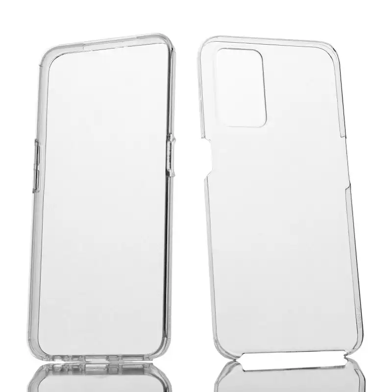 Max Power Digital Funda Doble Cara 360 Grados Silicona Transparente Para Oppo A16/a55/a16s/a54