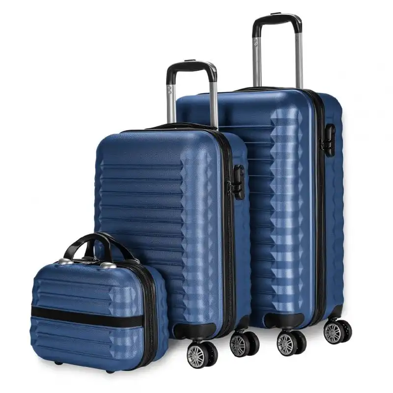 Numada Upfly Juego Maletas y Neceser 3pzs Azul Marino