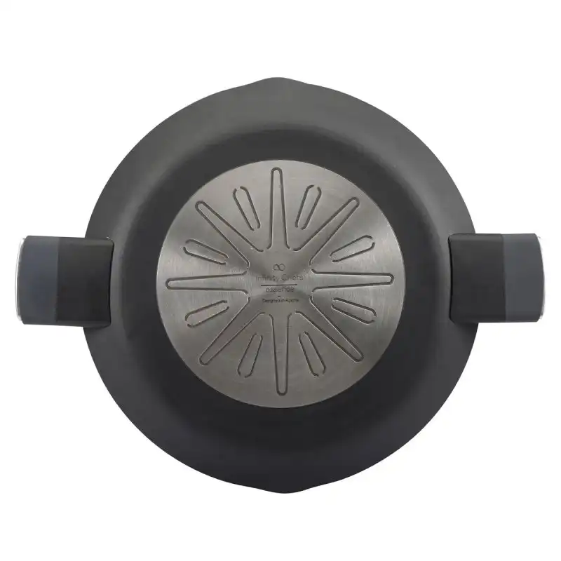 Paellera Infinity Chefs Essence Negro Aluminio Forjado (ø 32 Cm)