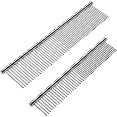 Pawffee 2 peines de acero inoxidable para quitar nudos del pelo largo - 1 pieza - Pawffee - Comparador de precios
