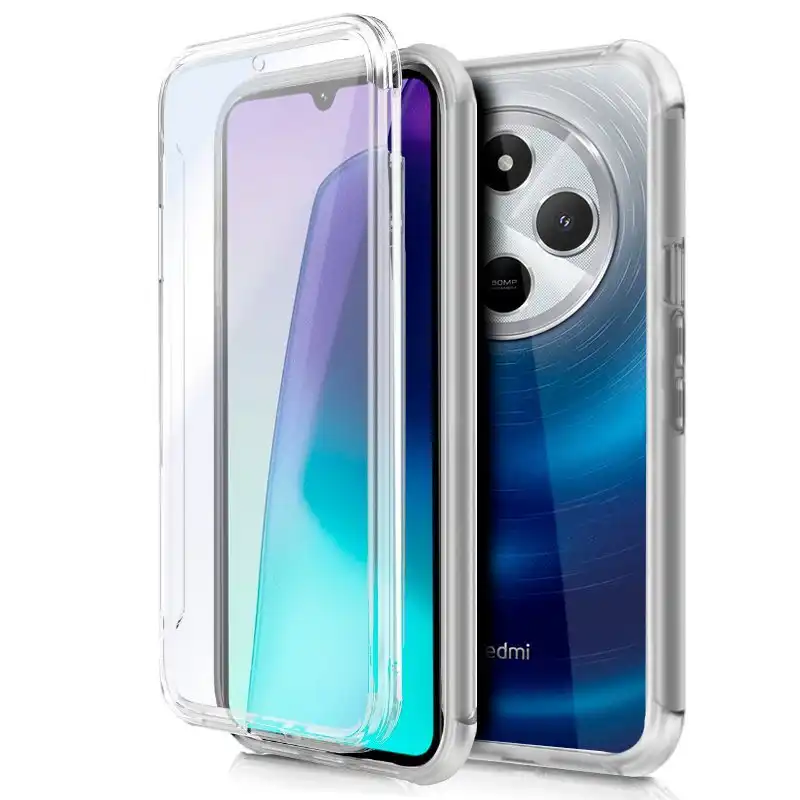 Cool Funda Silicona 3D Transparente Frontal + Trasera para Xiaomi Redmi 14C / POCO C75