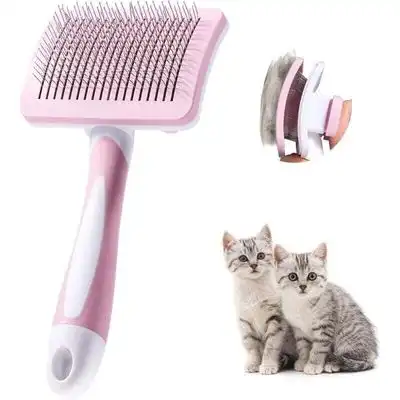 Pawffee Cepillo autolimpiante 1 clic para subpelo, masaje, perros y gatos - 1 pieza - Pawffee - Comparador de precios