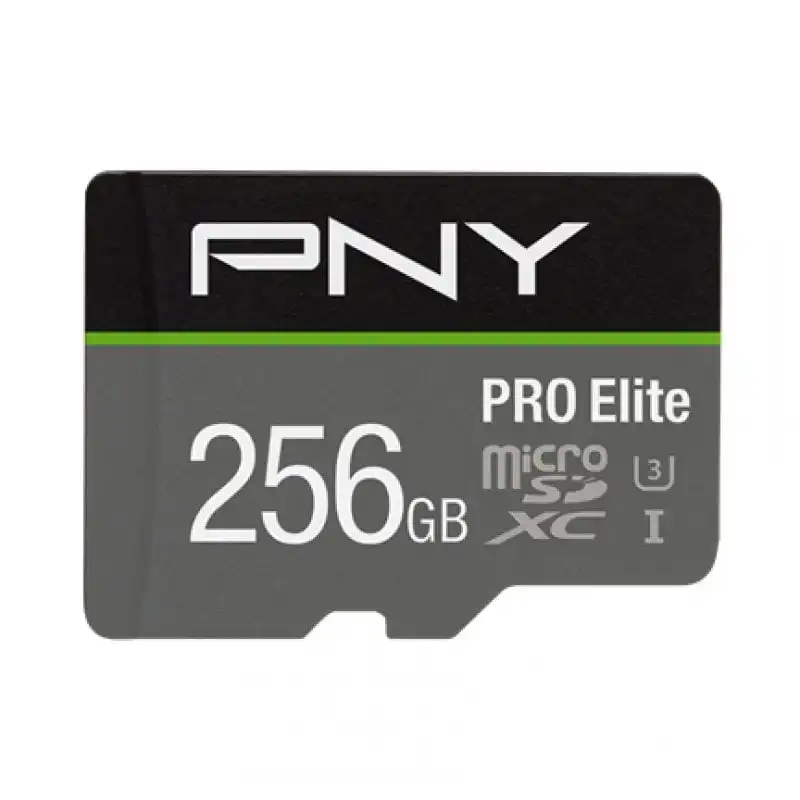 PNY Pro Elite microSDXC 256GB UHS-I U3 Clase 10