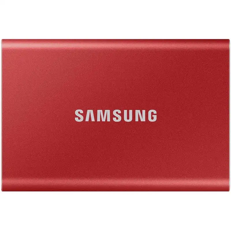 Samsung T7 SSD 500GB USB-C Rojo