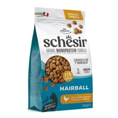 Schesir Original Hairball con pollo - 1,5 kg - Schesir - Comparador de precios