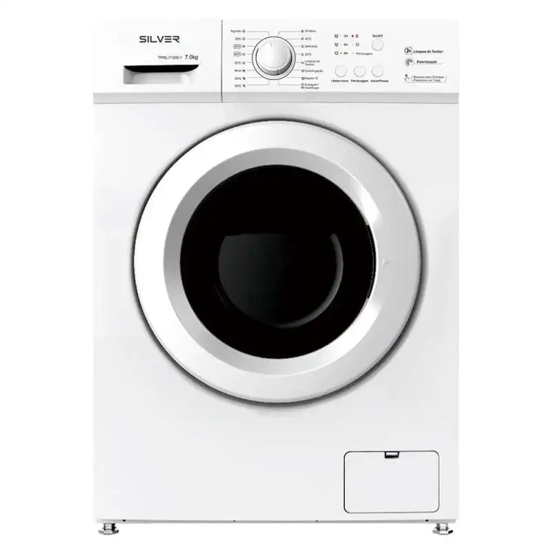 Silver TPML71200-1 Máquina de Lavar Roupa 7Kg Branca Classe E