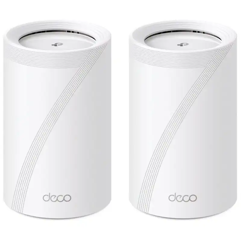 TP-Link Deco BE65 Pack Doble Sistema Mesh WiFi 7 Triple Banda 2.5G HomeShield MLO