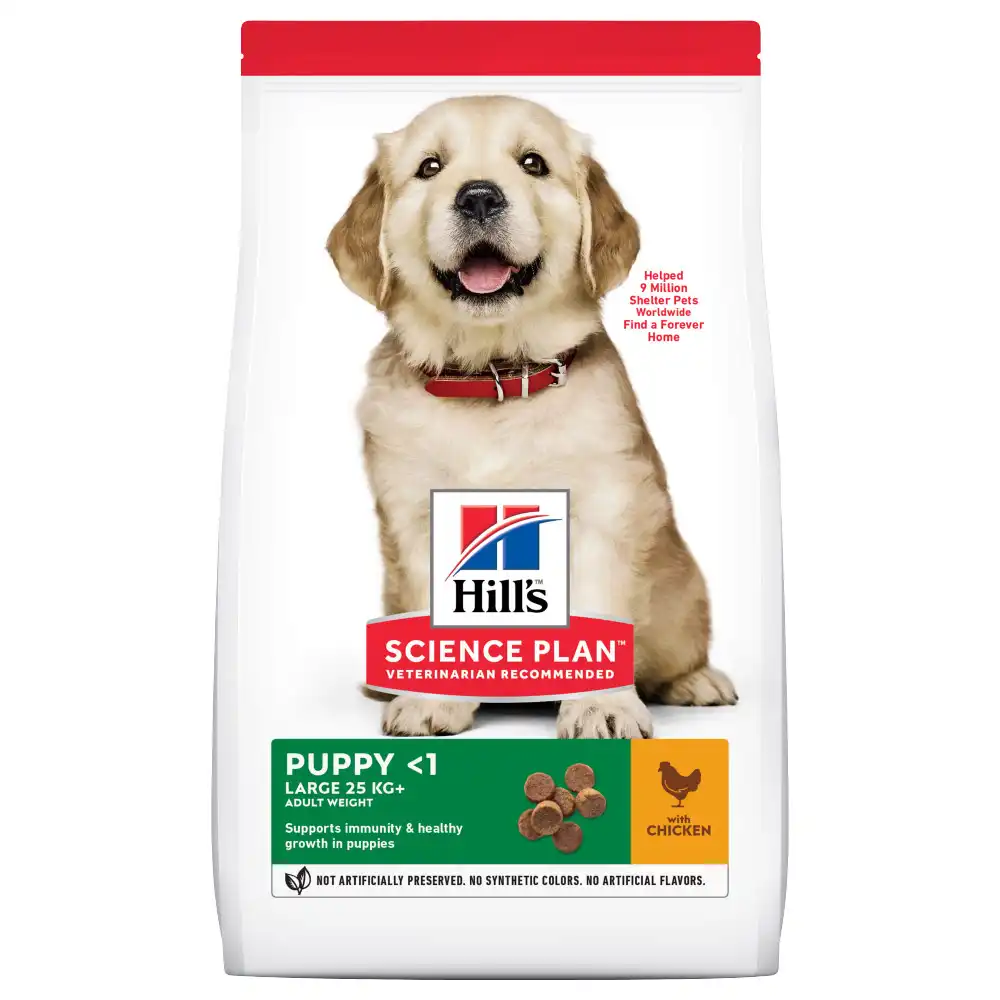 Hills Canine Puppy Healthy Razas Grandes 16 Kg. - Hill's Science Plan - Comparador de precios
