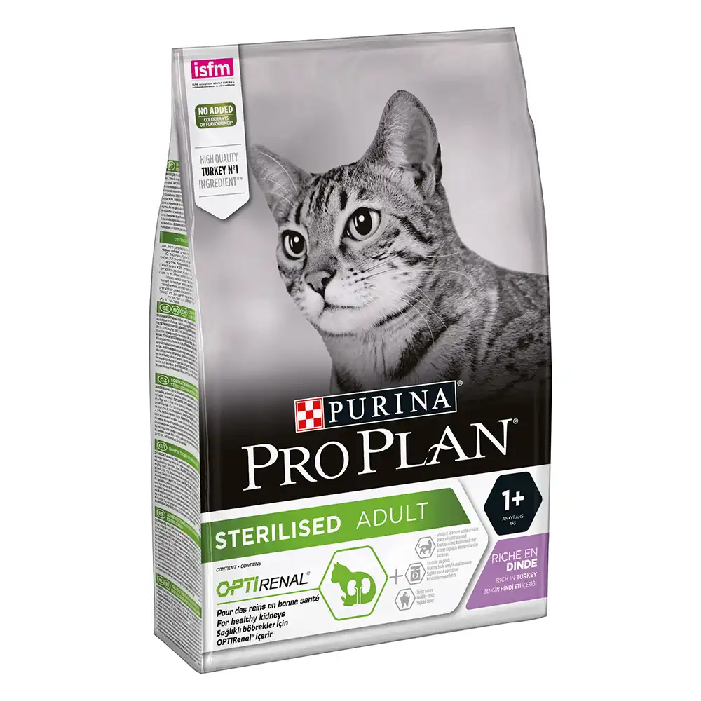 Pro Plan Feline Sterilised (Pavo) 3 Kg. - Purina ProPlan - Comparador de precios