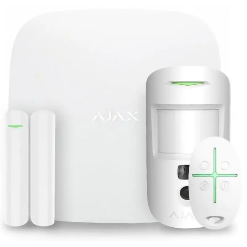 Ajax Hub 2 Plus Alarma Hogar Blanco - Kit 1
