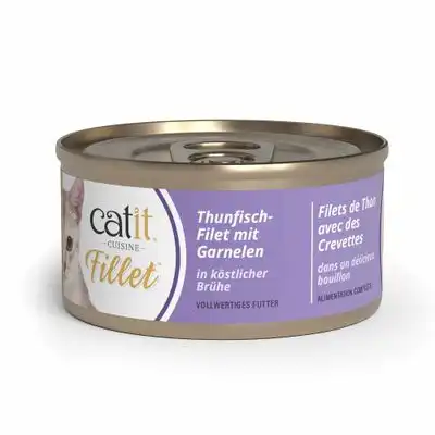 Catit Cuisine Filete de atún - Filete de atún con gambas (75 g) - Catit - Comparador de precios