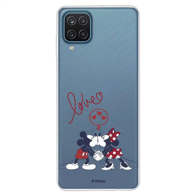 Funda Oficial Clásicos de Disney Mickey y Minnie Love para Samsung Galaxy A12
