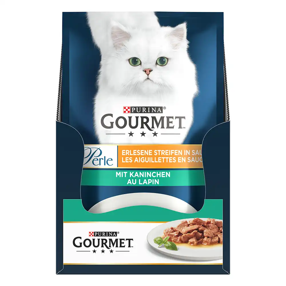 Gourmet Perle en sobres 24 / 26  x 85 g - 26 x 85 g - Conejo - Gourmet - Comparador de precios
