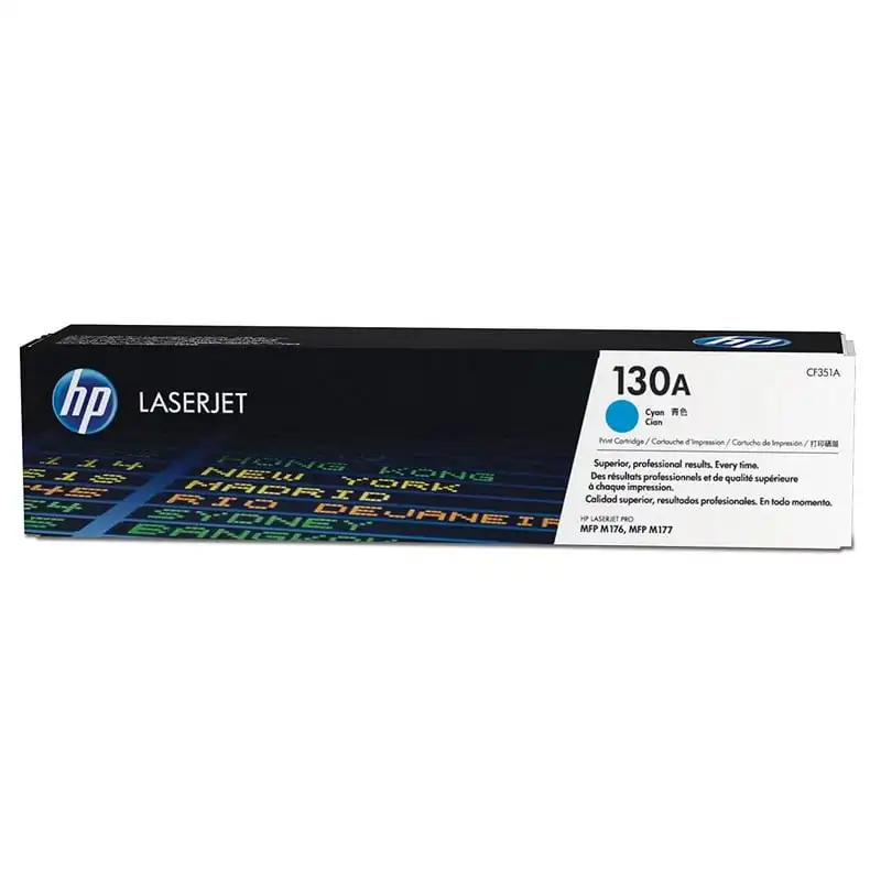 HP 130A Tóner Original Laserjet Pro Cian