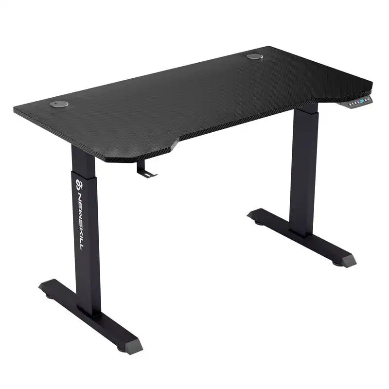 Newskill Belenor PRO Mesa Gaming Negra Ajustable en Altura 120x60Cm