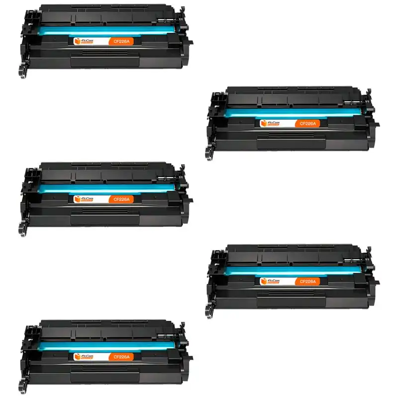 Pccom Essential HP CF226A Tóner Compatible Negro Pack 5