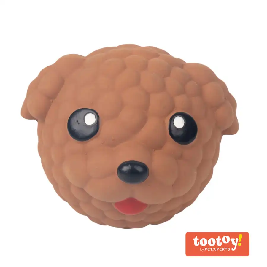 Tootoy! Chew Poodle mordedor de látex con sonido para perros - Tootoy! - Comparador de precios
