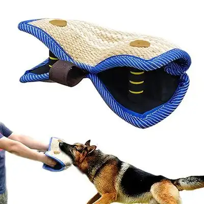 UAMLY Cojín de adiestramiento para perros con 2 asas - azul - Uamly - Comparador de precios