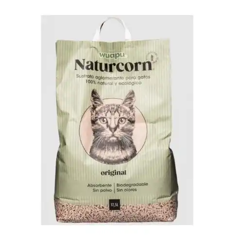 Wuapu naturcorn arena natural olor natural para gatos - Wuapu - Comparador de precios