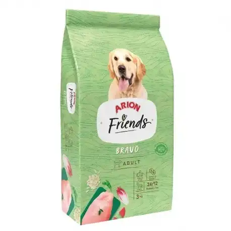 Arion Friends Bravo Pienso para Perros con Pollo, 3 Kg - Arion - Comparador de precios