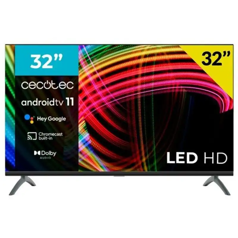 Cecotec A3 Series ALH30032 32" LED HD HDR10 Android TV