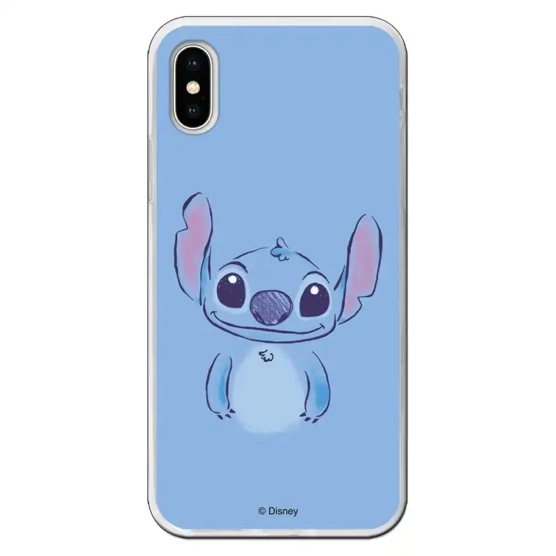 Funda Oficial Lilo y Stitch Azul iPhone X