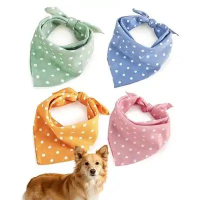 HausPets Juego de 4 pañuelos ajustables y lavables para perros en 4 colores - 1 artículo - HausPets - Comparador de precios