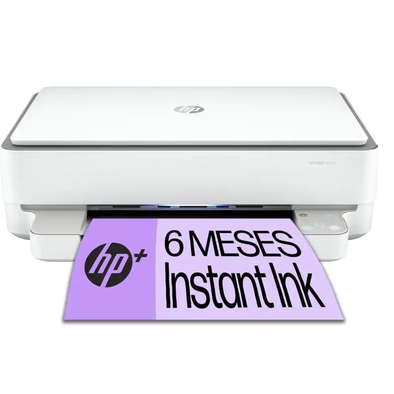 HP Envy 6032e Impresora Multifunción Color Dúplex WiFi + 9 Meses de Impresión Instant Ink con HP+