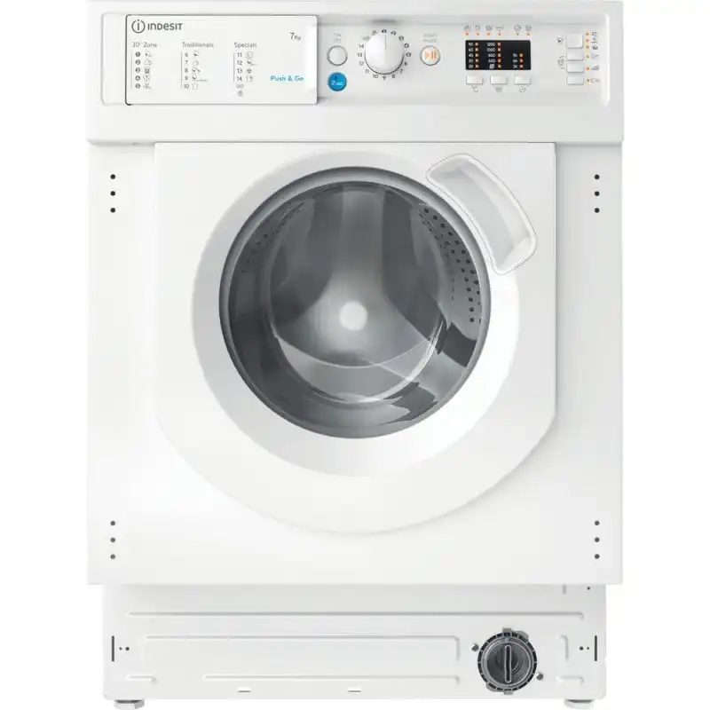 Indesit BI WMIL 71252 EU N Lavadora de Carga Frontal Integrable 7Kg E