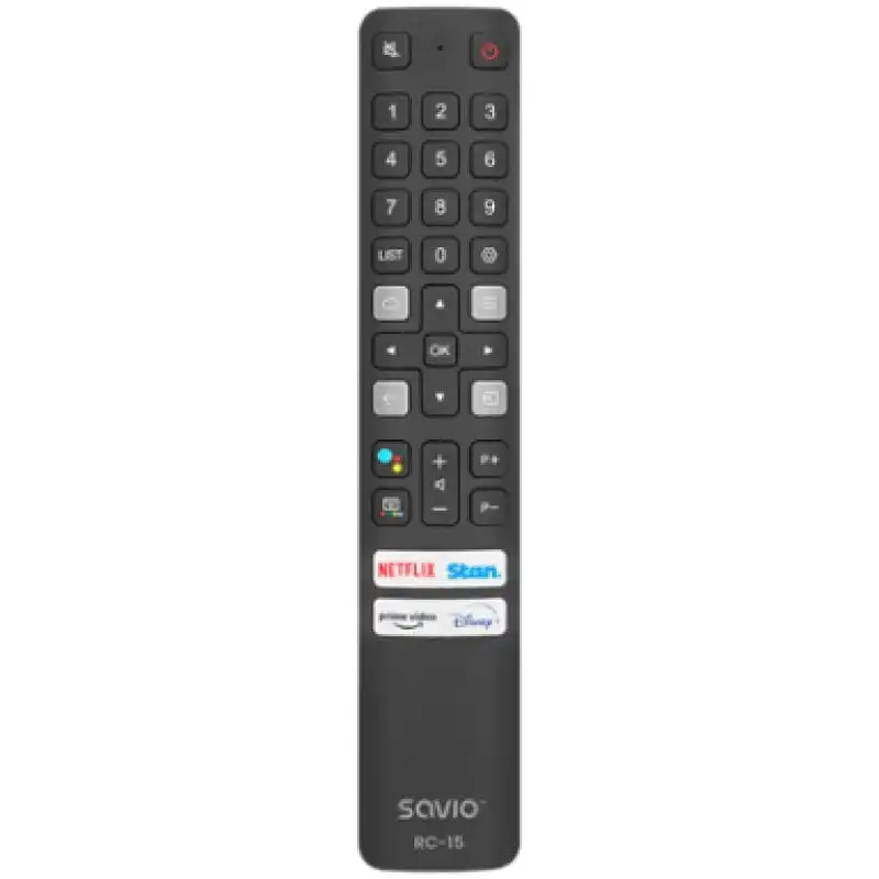 Savio RC-15 Mando TV Compatible TCL Smart TV