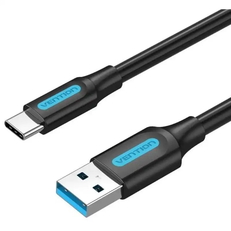 Vention Cable USB-C a USB 3.0 Macho/Macho 60W 25cm Negro