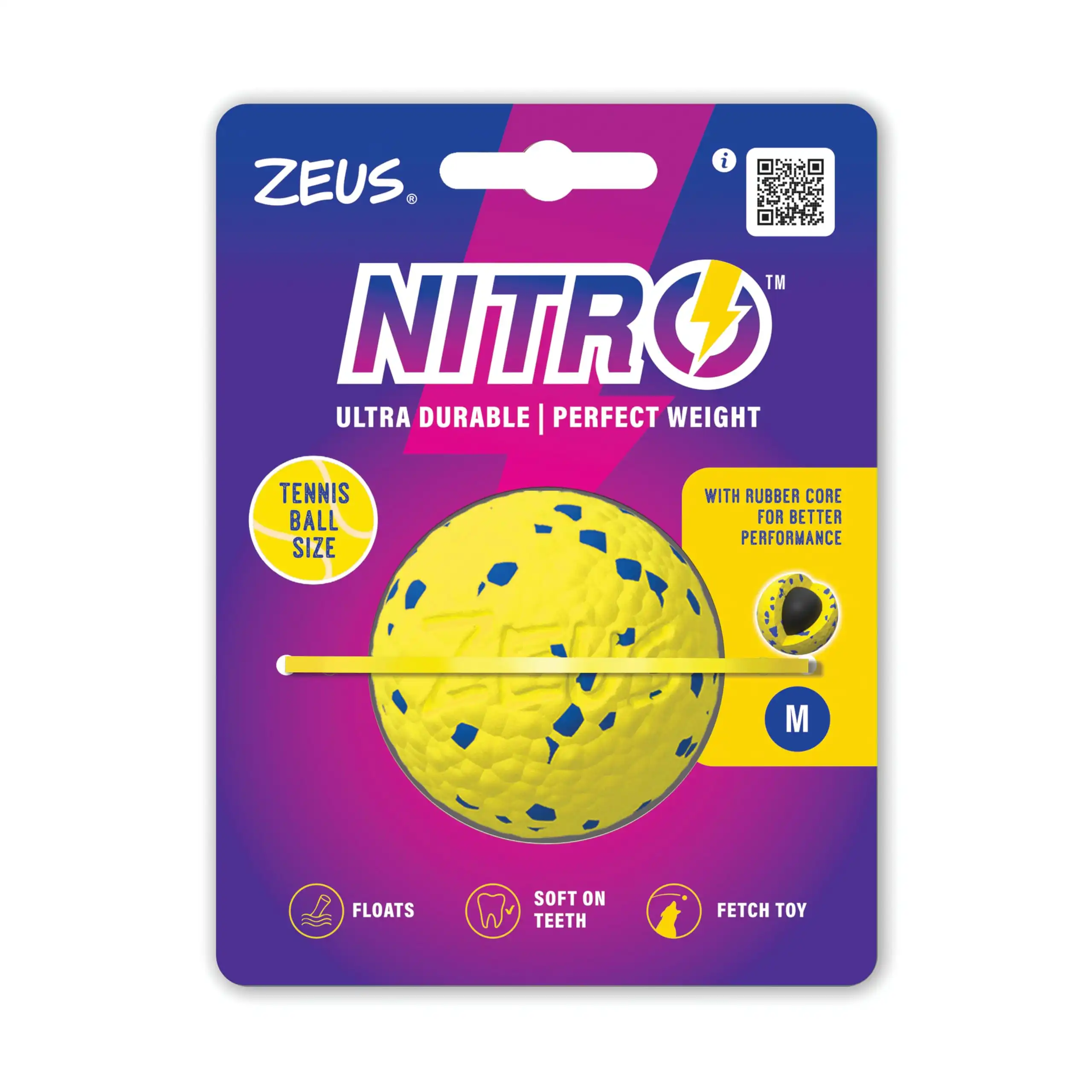 Zeus Nitro™ Bola Lastrada, L, 7,6cm - 6.3 cm - Zeus - Comparador de precios