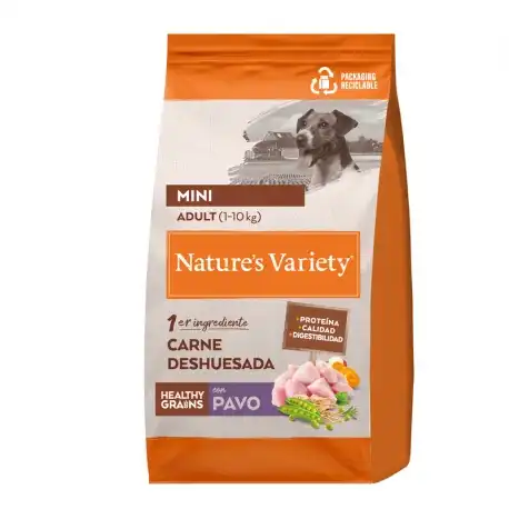 1.5 KG 1.5 kg Nature's Variety Healthy Grain Adult Mini Pavo pienso para perros - Natures Variety - Comparador de precios