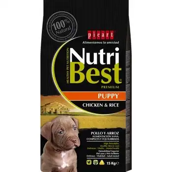 Picart Nutribest Puppy 15 Kg.