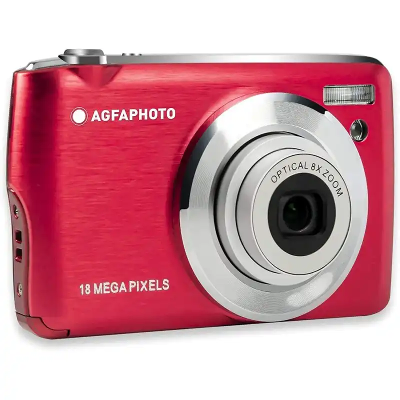 AgfaPhoto Compact DC8200 18MP Zoom x8 Roja