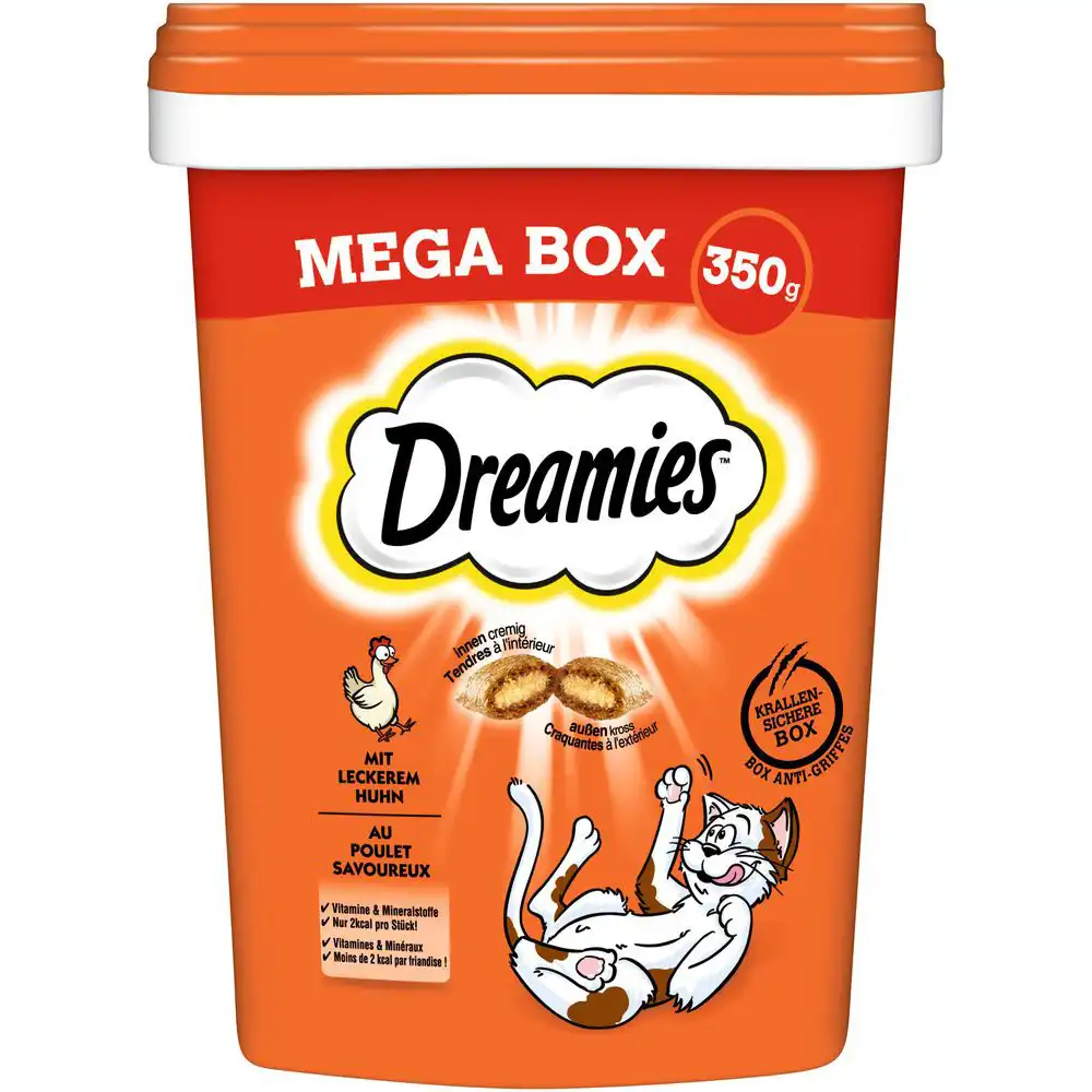 Catisfactions Megatubo snacks para gatos - Pollo 2 x 350 g