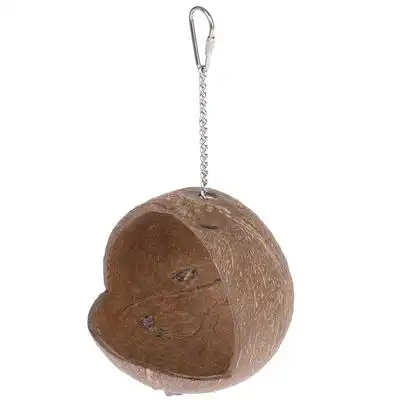 Comedero TIAKI Coco para pájaros - 23 x 12 cm (Diám x Al) - TIAKI - Comparador de precios