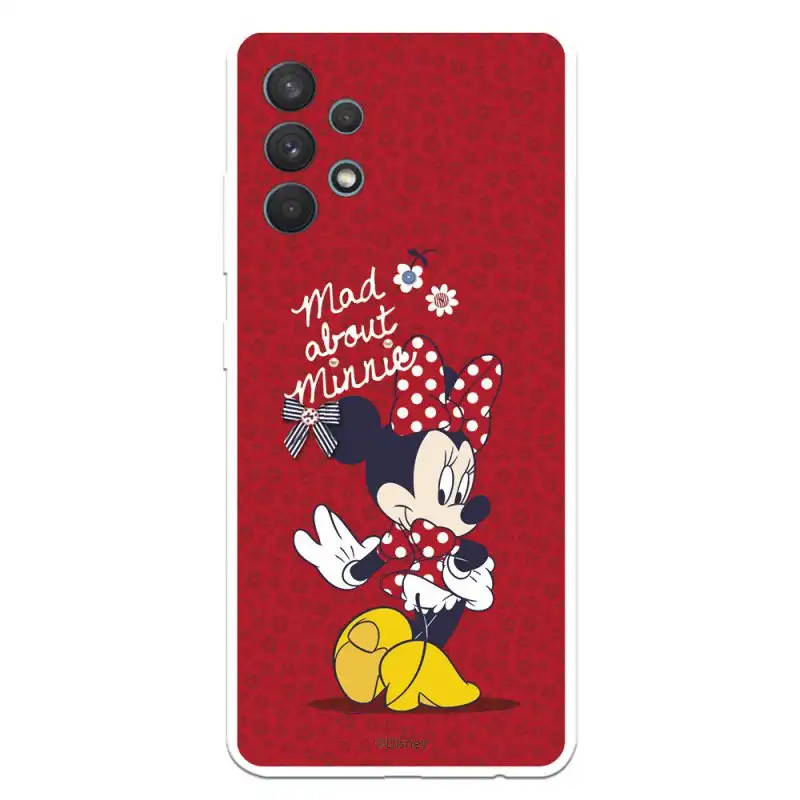 Funda Oficial de Disney Mad About Minnie para Samsung Galaxy A32 4G