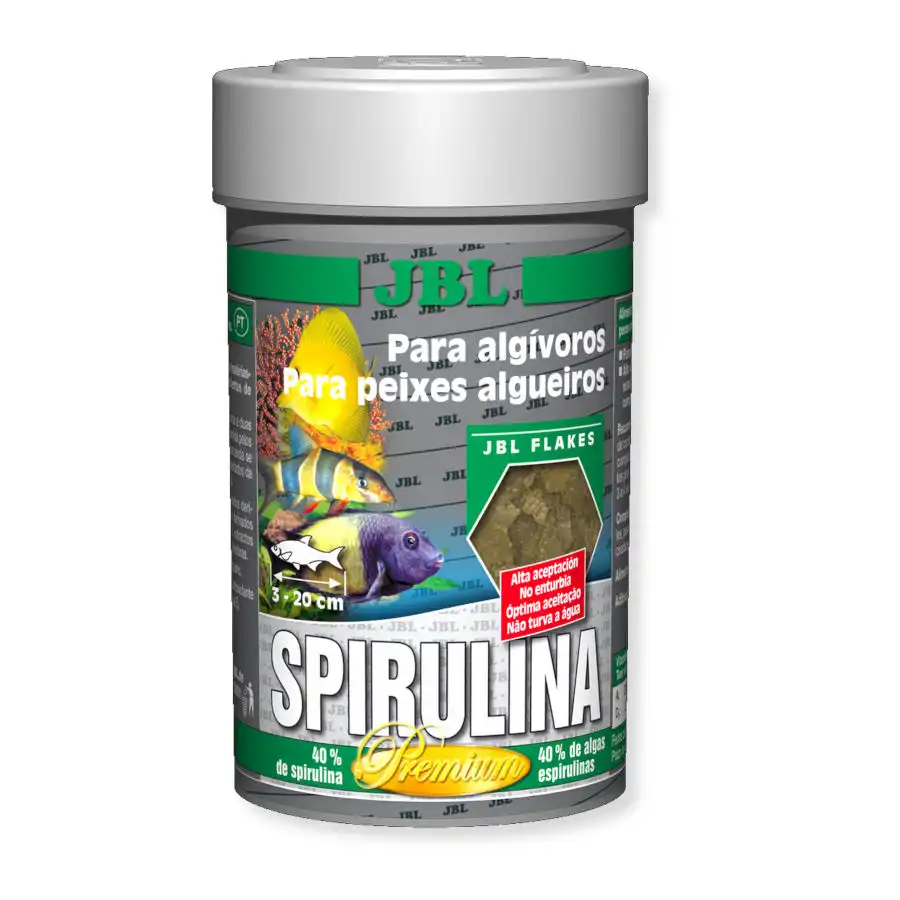 JBL Premium Spirulina Alimento para peces algívoros