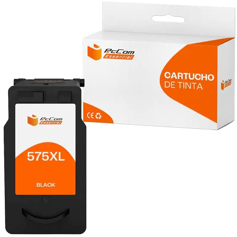 Pccom Essential Canon Pg575xl Cartucho Tinta Compatible Negro