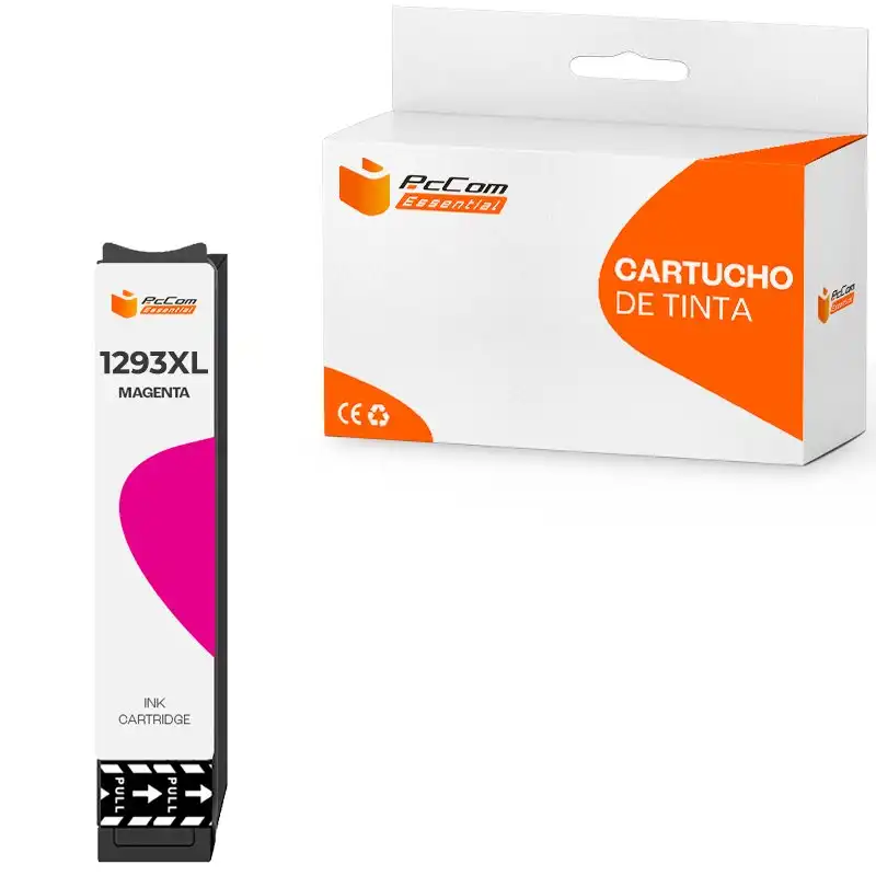 Pccom Essential Cartucho Tinta Compatible con Epson T1293/C13T12934012 Magenta
