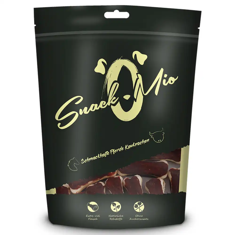 SnackOMio huesos masticables para perros - 120 g aprox.