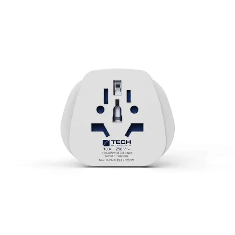 Travel Blue Adaptador Corriente Entrada Mundial a Clavija Europea