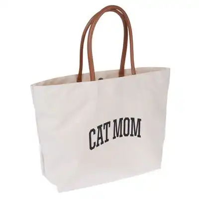 Bolsa de lona TIAKI «Cat Mom» para la compra - 1 unidad - TIAKI - Comparador de precios