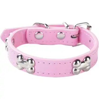HausPets Collar acolchado de piel sintética para perro, rosa, pequeño - Artículo 1 - HausPets - Comparador de precios