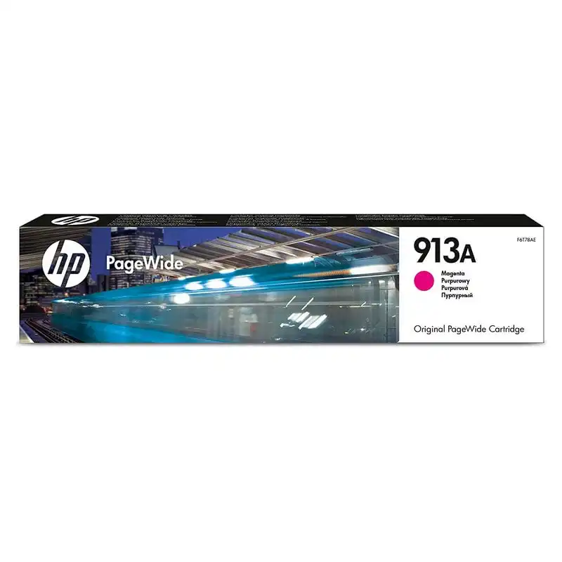 HP 913A Cartucho Tinta PageWide Original Magenta