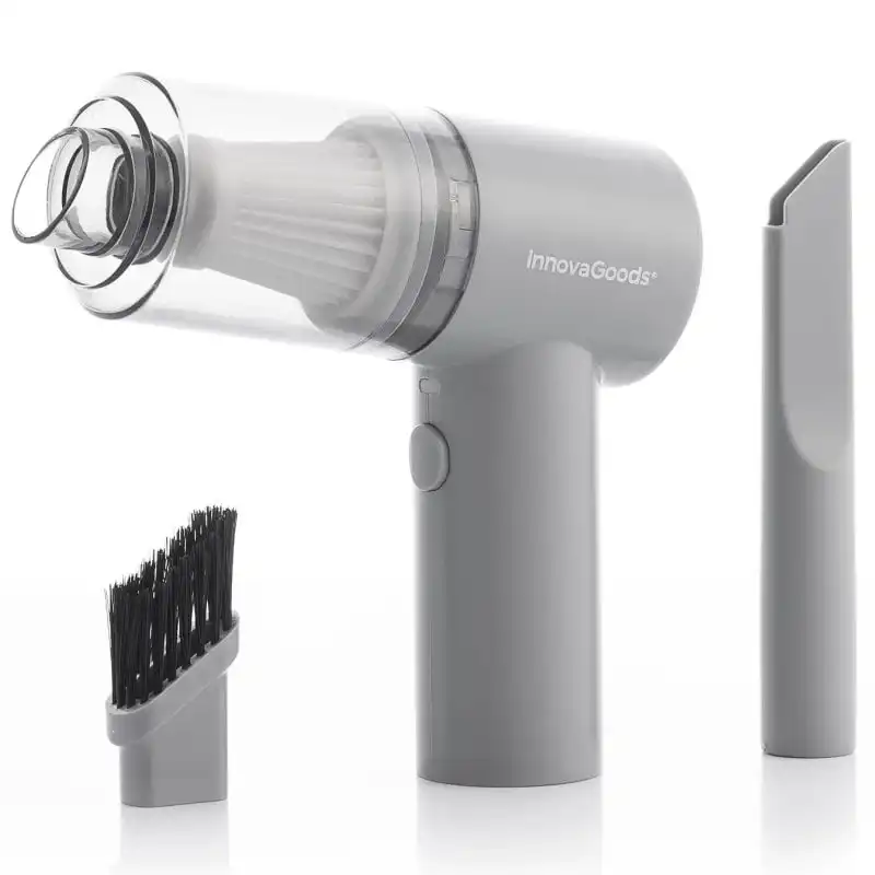 Innovagoods Recuum Mini Aspirador de Mano Inalámbrico Recargable 40W