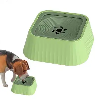 IntiMeg Bebedero para perros y gatos - Resistente a salpicaduras - Verde - IntiMeg - Comparador de precios