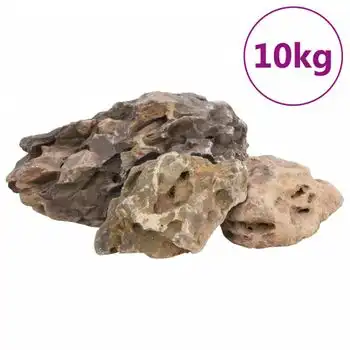 Piedras De Dragón Gris 10 Kg 10-40 Cm Vidaxl